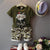 Army Tee and Shorts Set