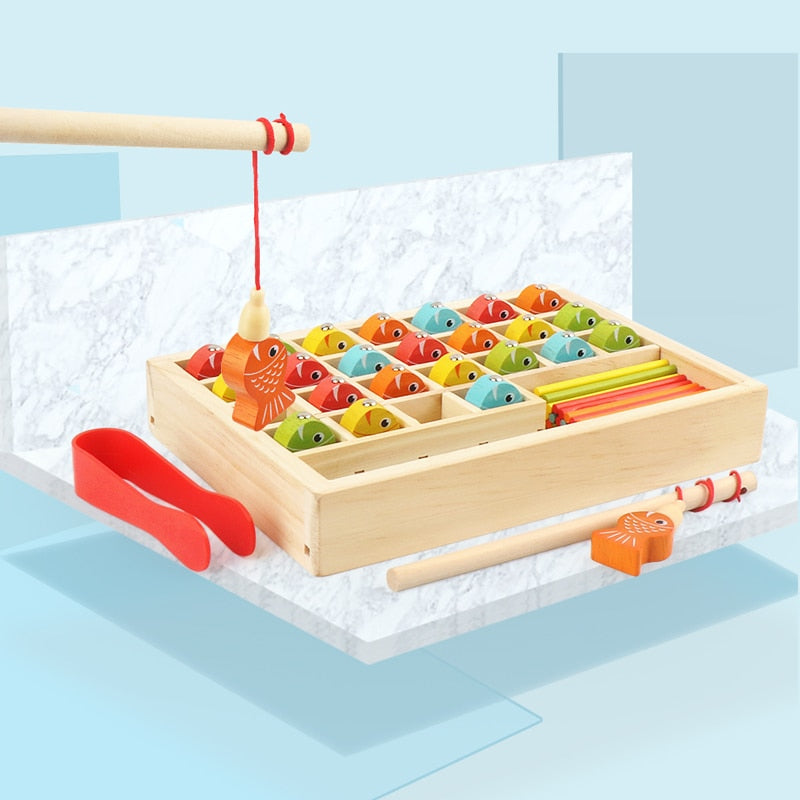 Magnetic Fishing Math Learning Game