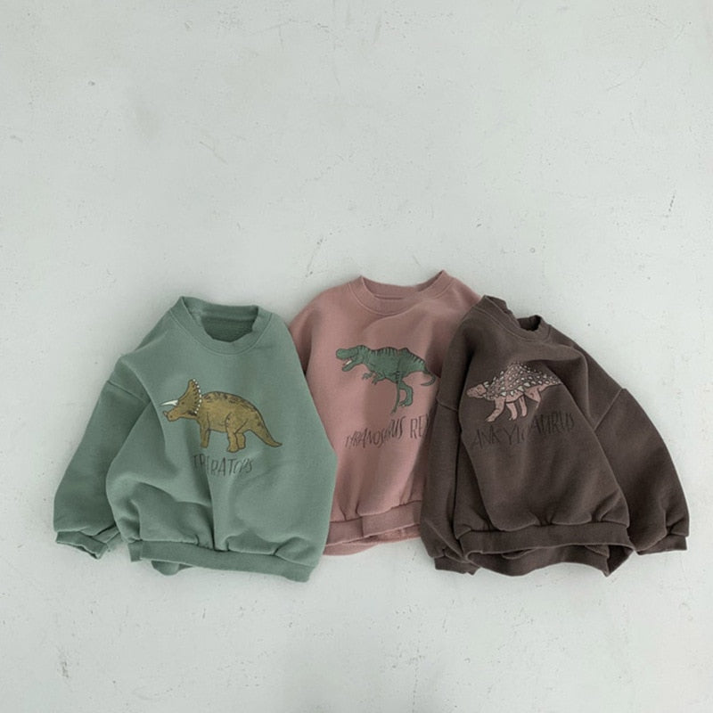 Dino Fleece Sweatshirt