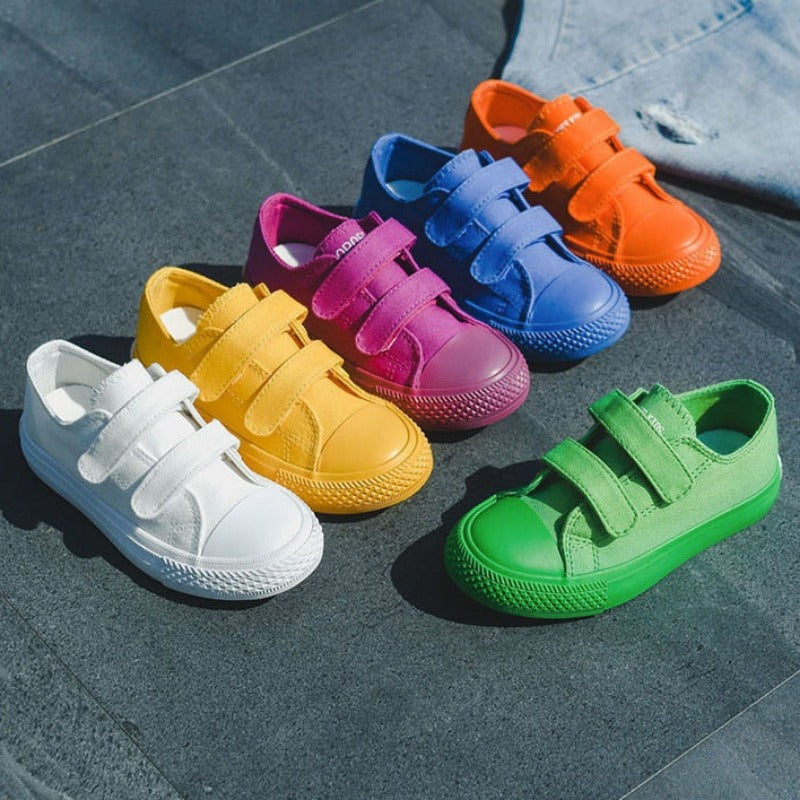Candy Colour Canvas Sneakers