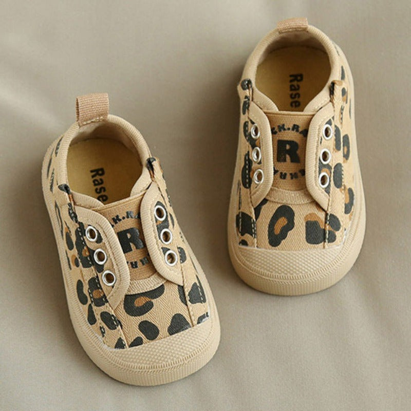 Leopard Print Canvas Shoes